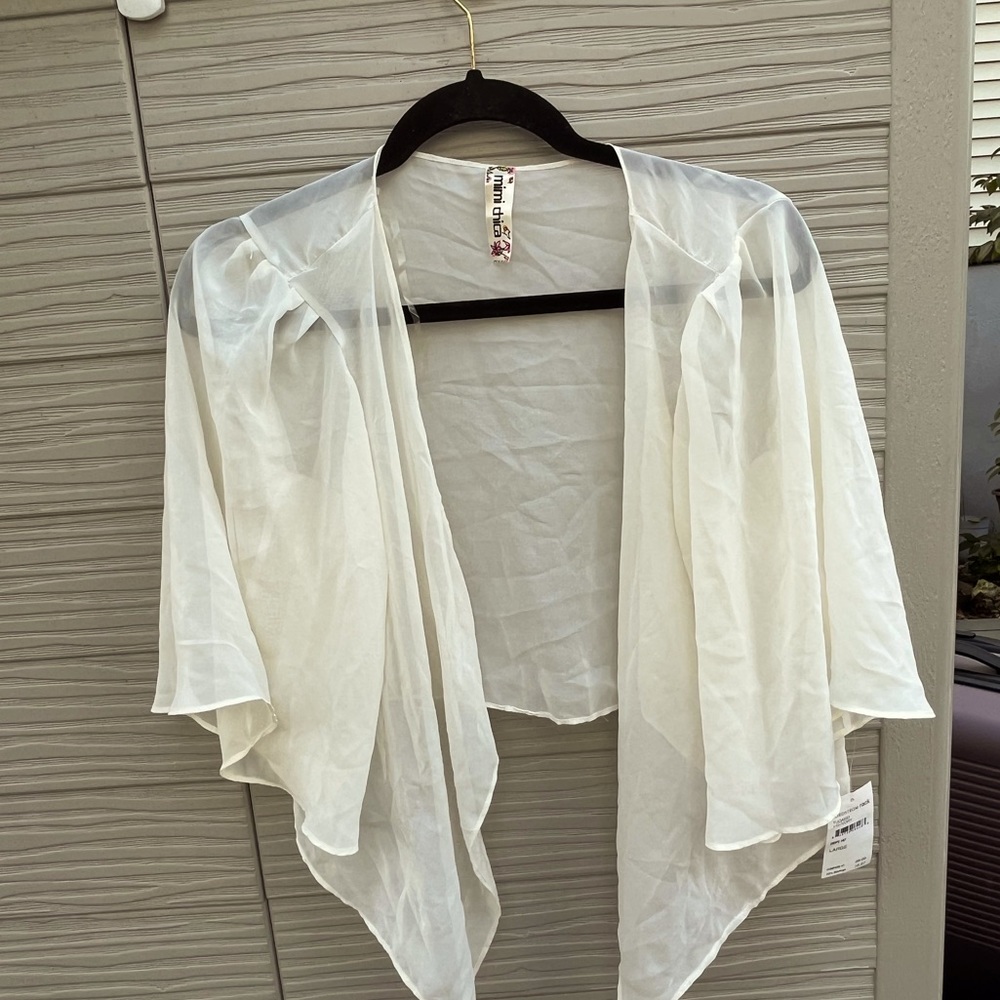 NWT Mimi Chica mess cardigan.